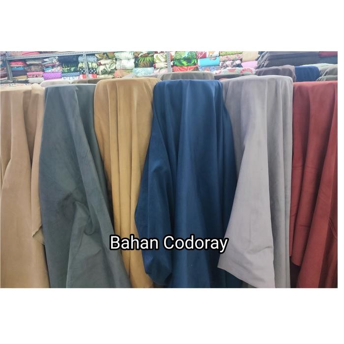 Master Tailor - Kain Bahan Celana Corduroy Salur Besar / Bahan Kain Oray (Hrg 0.5 Mtr)