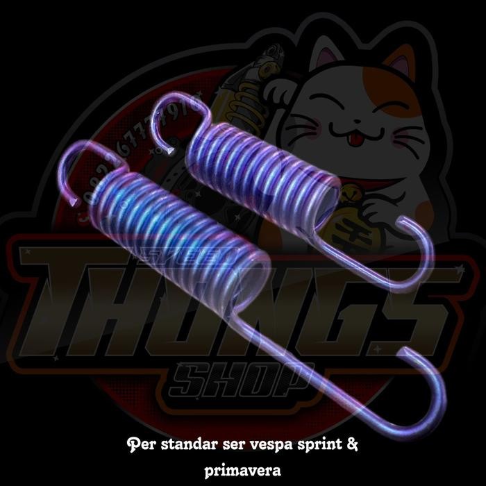 Per Standar Set Vespa Matic Primavera Sprint S Titanium Gr5