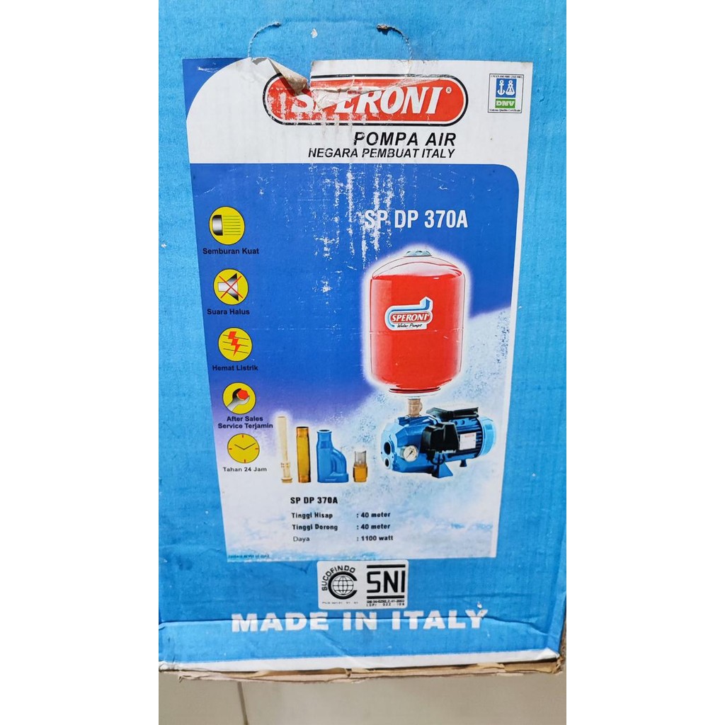 ] SPERONI SP DP 370A pompa sumur dalam otomatis jet pump