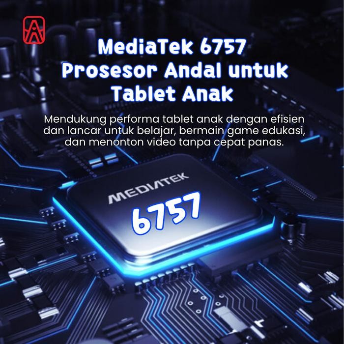 HVHP  Amiyo Tab Study Kids A15 With Bag Tablet Anak Tablet Edukasi 7 Inchi Wifi/Hotspot Only