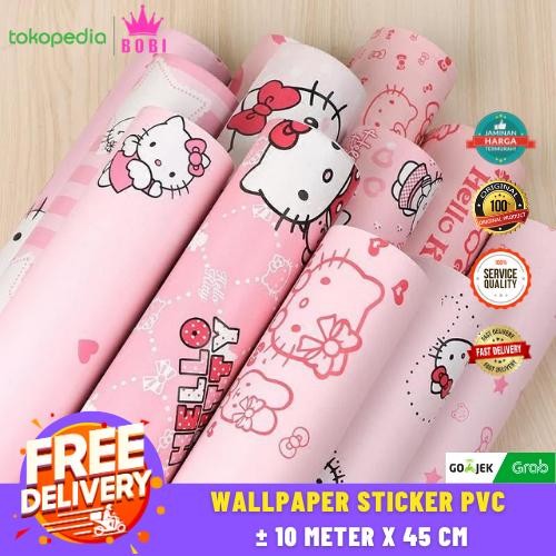 BOBI Wallpaper Dinding Hello Kitty