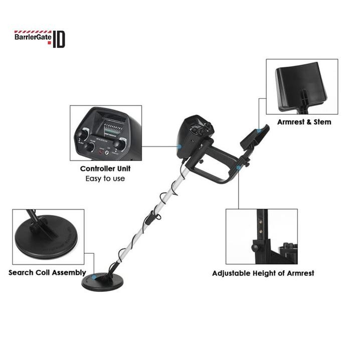 DETEKTOR EMAS LOGAM METAL GOLD DETECTOR DIGITAL BAWAH TANAH