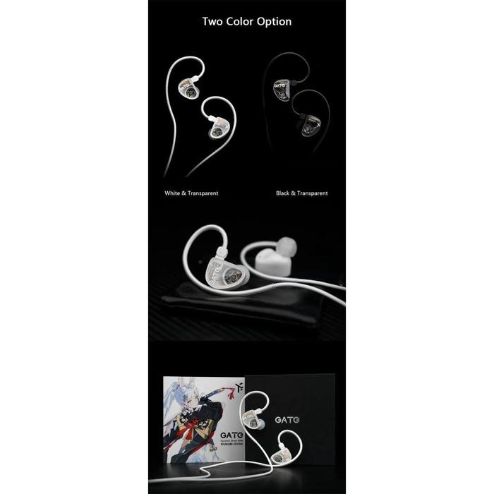 TRUTHEAR GATE TRUE TRUTHEAR GATE 10MM DYNAMIC DRIVER IN-EAR HEADPHONE EARPHONES