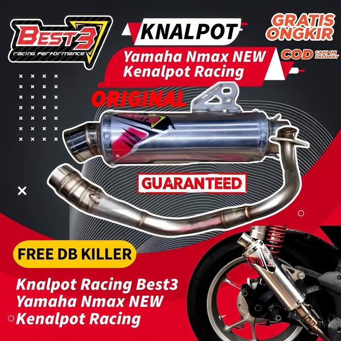 Yoshimura Otopart'S - Knalpot Racing Best3 Yamaha Nmax New Kenalpot Racing Original
