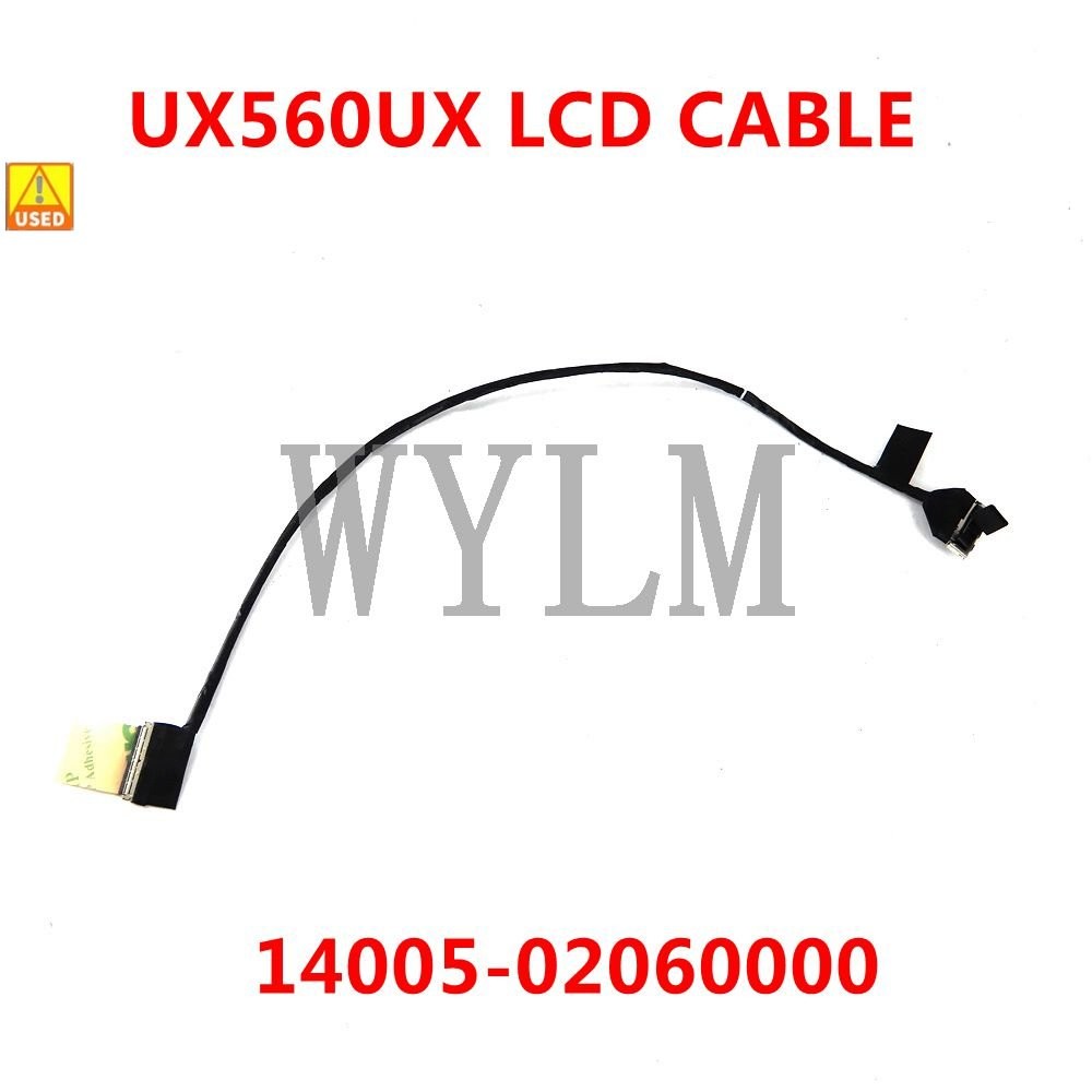 Used UX560U LCD CABLE For Asus UX560U UX560UX LCD CABLE 14005-02060000  LCD Flex Cable TESED OK