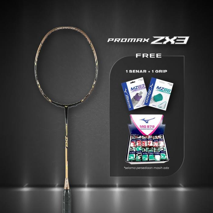 Mizuno Promax ZX3 Raket Badminton