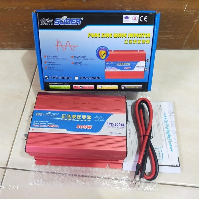 SOLAR Power Inverter MURNI PSW 500W 500 watt SUOER FPC500A FPC 500A
