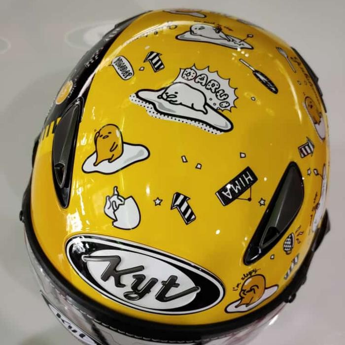 helm kyt elsico sanrio gudetama#1