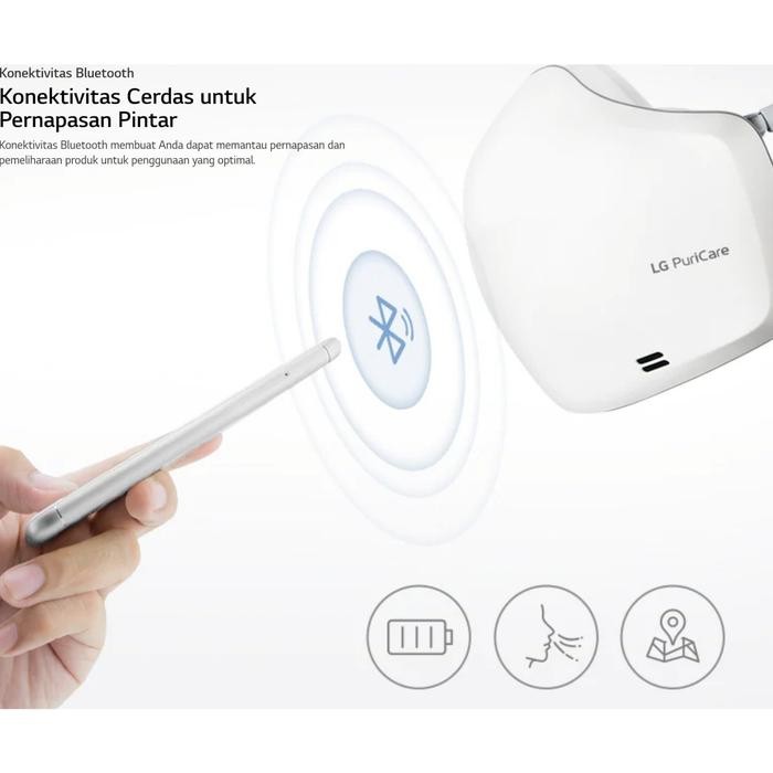 LG AP551AWFA PuriCare Wearable Air Purifier LG PURICARE AP551AWFA