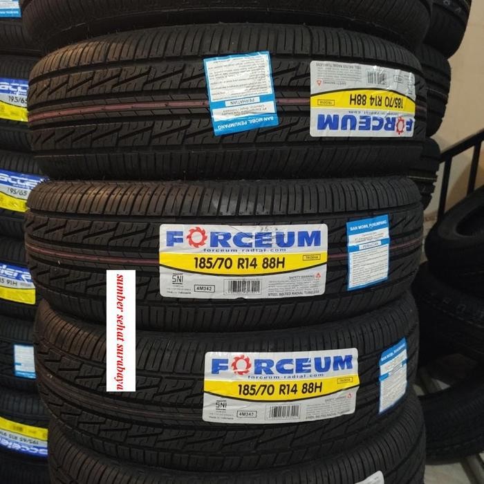 ban FORCEUM 185/70R14 185/70/14 R14 R 14 TRIDEKA avanza xenia sigra