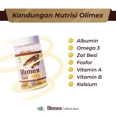 54t4- Olimex Ekstrak Minyak Ikan Gabus