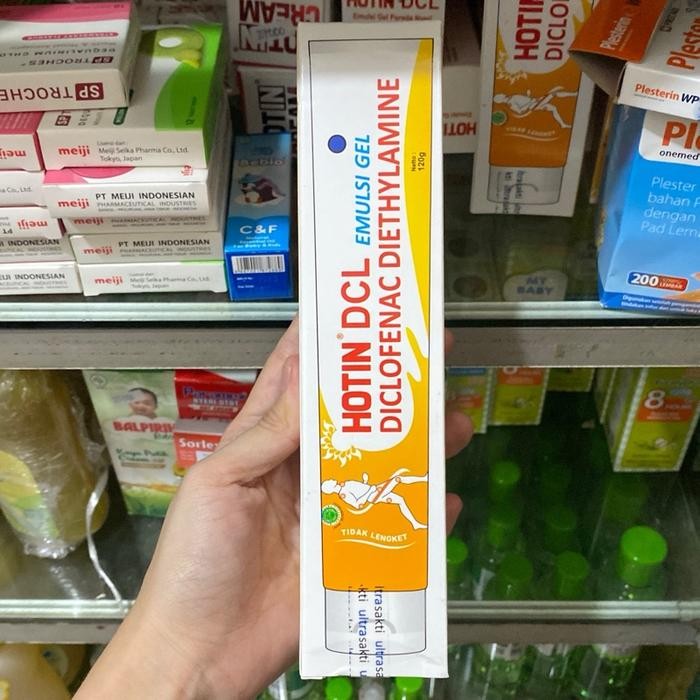 skig- Hotin Dcl Emulsi Gel Untuk Pereda Nyeri 120G