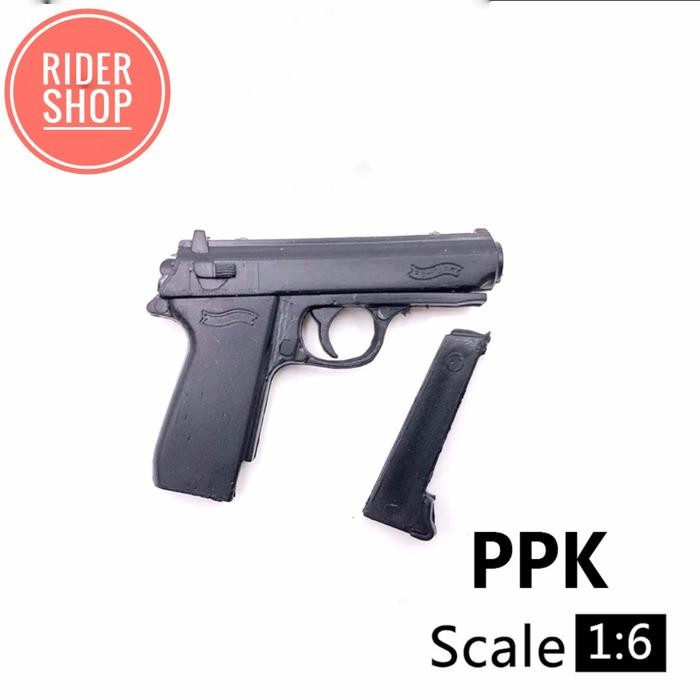 h4d2- 1/6 Pistol James Bond 007 Walther Ppk Kitbash Figure