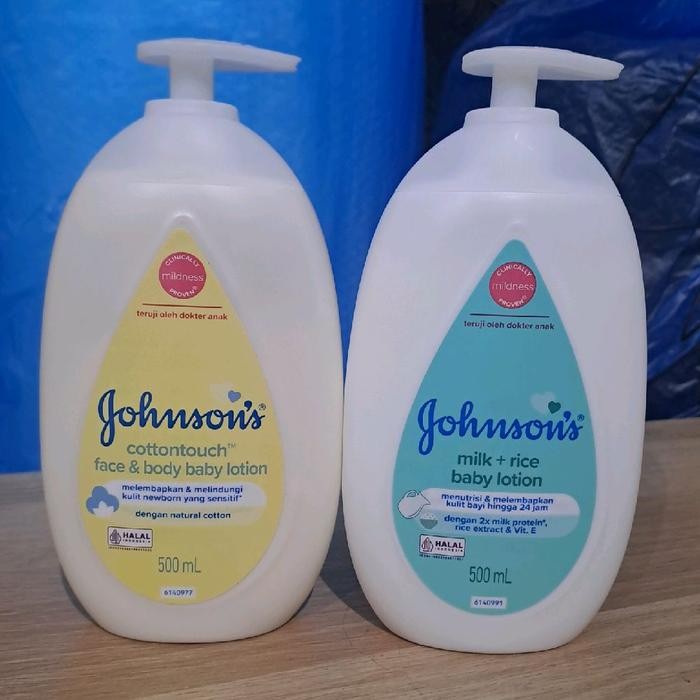 BabYkid- Johnson'S Face & Body Lotion Cottontouch Milk + Rice Bedtime 500Ml Johnson Baby Lotion