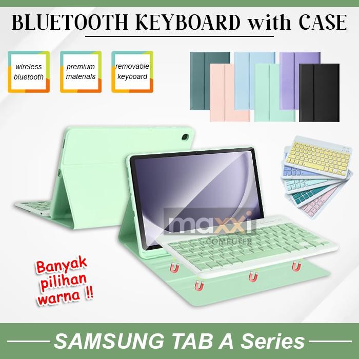 Horizon - Samsung Galaxy Tab A9+ Plus A9 A8 A7 Lite Keyboard Case Casing Cover