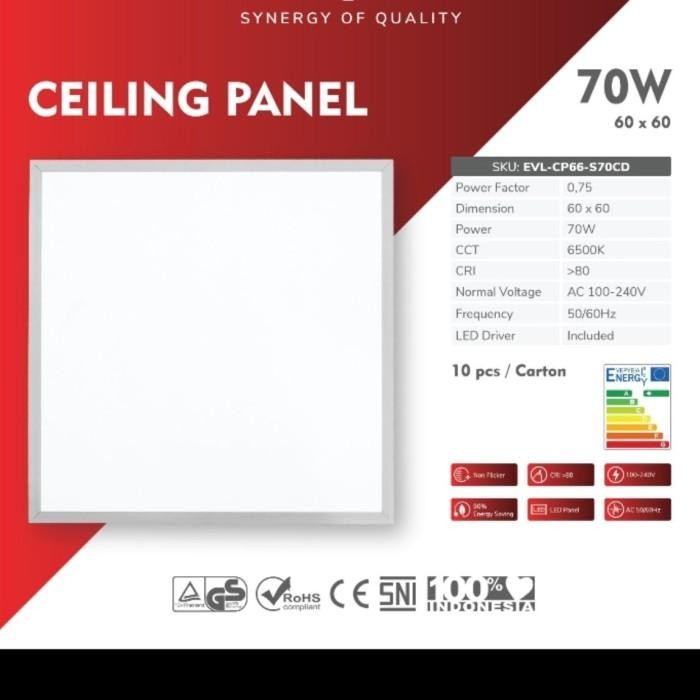 Lampu Led Panel Downlight Led Inbow Kotak 30X30 30Cm 60Cm 120Cm 35 70W