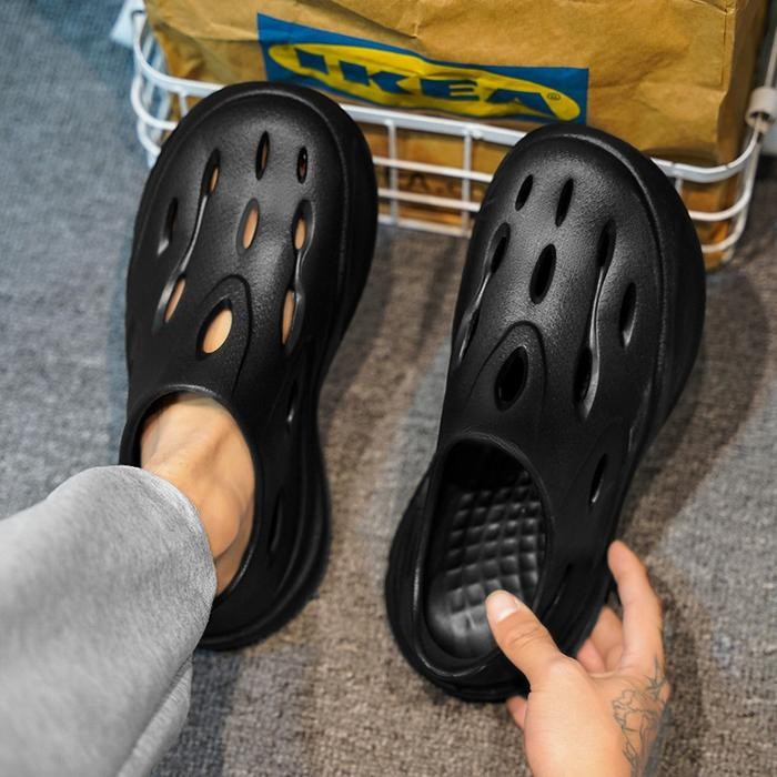 Running Sandal Pria Cod Sepatu Olahraga Outdoor Sandal Clog Baim Sandal Pria Eva Karet