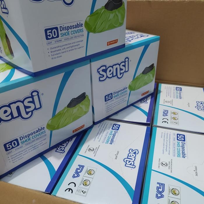 KJB sensi shoes cover, 1box isi 50pcs.