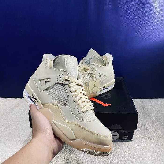 AIR JORDAN 4 x OFF WHITE (BOOKED BY REI) - SNEAKERS