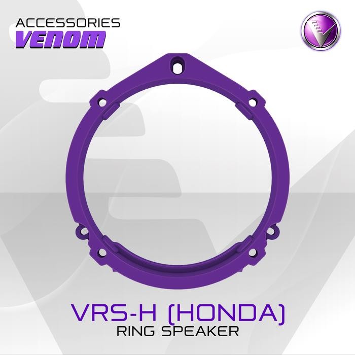 Venom Ring Speaker Mobil 6 Inch Aluminium