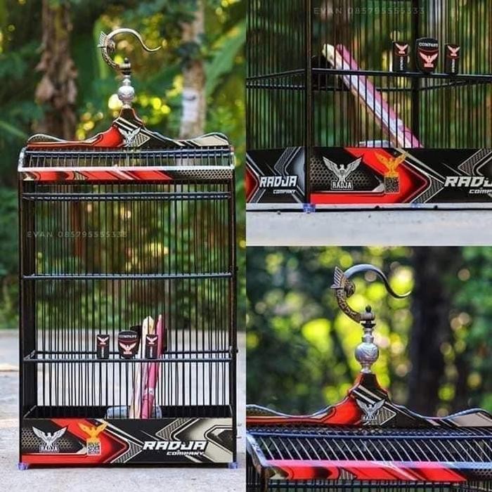 ASLI SANGKAR KANDANG KOTAK RADJA COMPANY PREMIUM DECAL NO 1 READY STOCK
