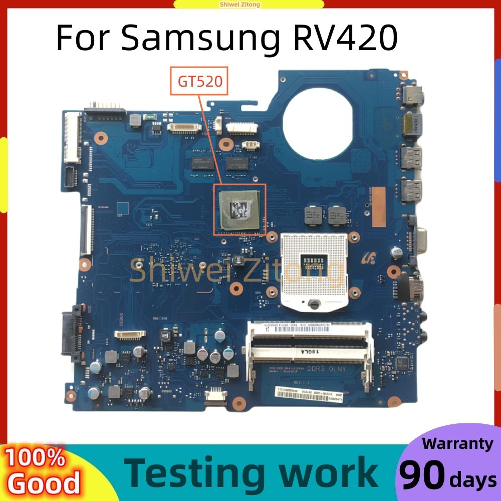 Casing Laptop For SAMSUNG NP-RV420 RV420 Laptop motherboard BA41-01609A BA41-01610A BA92-08151A GT52