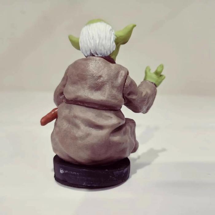 HOT SALE MAINAN FIGURE YODA STARWARS MASTER YODA STATUE TINGGI SEKITAR 3 INCH TERMURAH