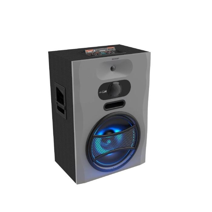 Promo Sharp Audio Dan Speaker Cbox-Prox12Ubb Pro X Series Grey 110 Watt