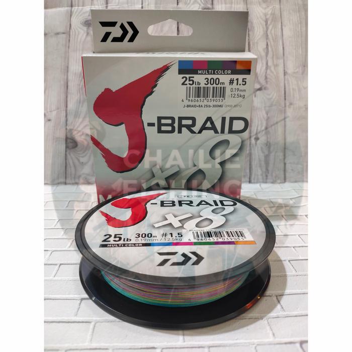 SENAR PE DAIWA J-BRAID X8 PE 1.5 300M