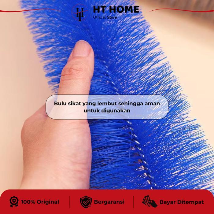 NEW HT Hardware Kemoceng Sikat Pembersih Debu Kipas Angin Jendela Tirai Gordern Ac Serbaguna