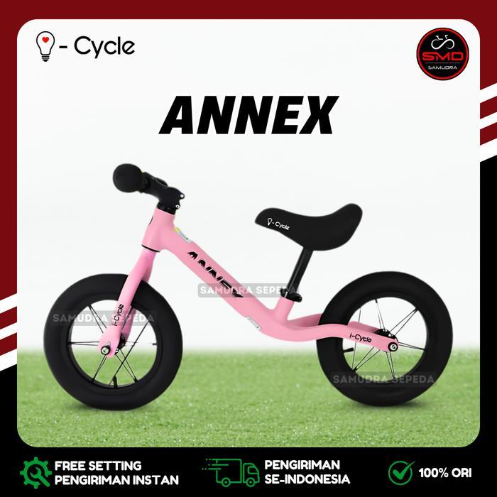 Sepeda Anak Balance Pushbike Icycle Annex Ringan Murah BDG