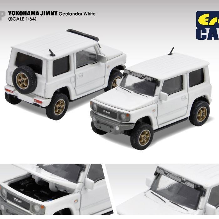 1/64 Era Car Yokohama Jimny Geolandar White Terbaru 