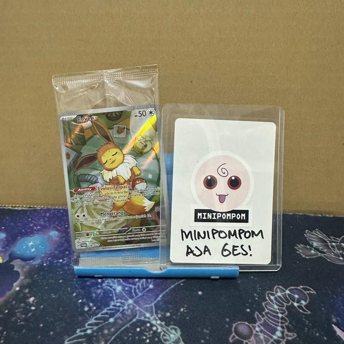 Eevee AR PROMO 228/SV-P Festival Terastal - Pokemon TCG Indonesia