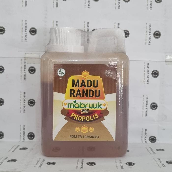 Madu Randu Propolis Mabruuk 500gr Madu RANDU PLUS PROPOLIS 500 gr