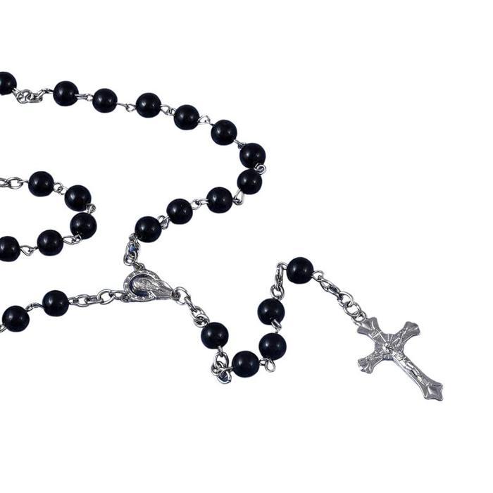 Rosario Kayu Rosario Classic Kalung Rosario Katolik Souvenir