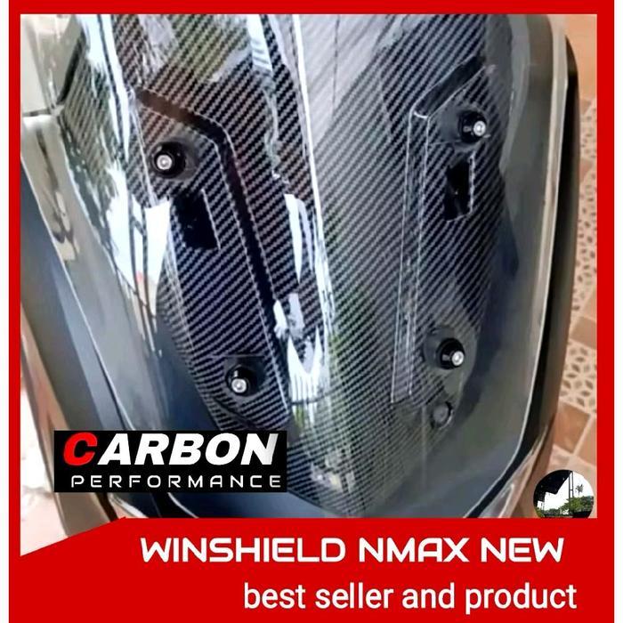 NEW WINSHIELD NMAX NEW CARBON DASI N MAX NEW CARBON / Dasi nmax new carbon Cover winshield nmax
