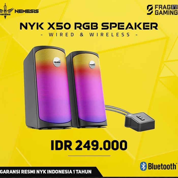 NYK Kronos X50 / X-50 Dual Mode RGB Rythm Bluetooth Gaming Speaker