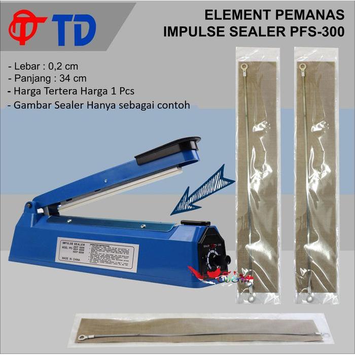 Alat Pres Segel Plastik Mesin Pres Impulse Sealer Makanan Td Terlaris