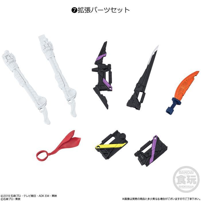 HOT SALE SHODO-XX KAMEN RIDER 05 [7/SET] GAIM ORANGE ARMS HOROBI STING SCORPION NEW MASKED