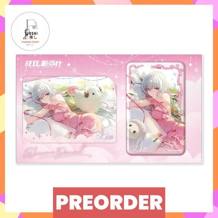 HOT SALE PUNISHING: GRAY RAVEN LIV DREAMS ENTWINED SERIES 6TH ANNIVERSARY BADGE AND CARD SET