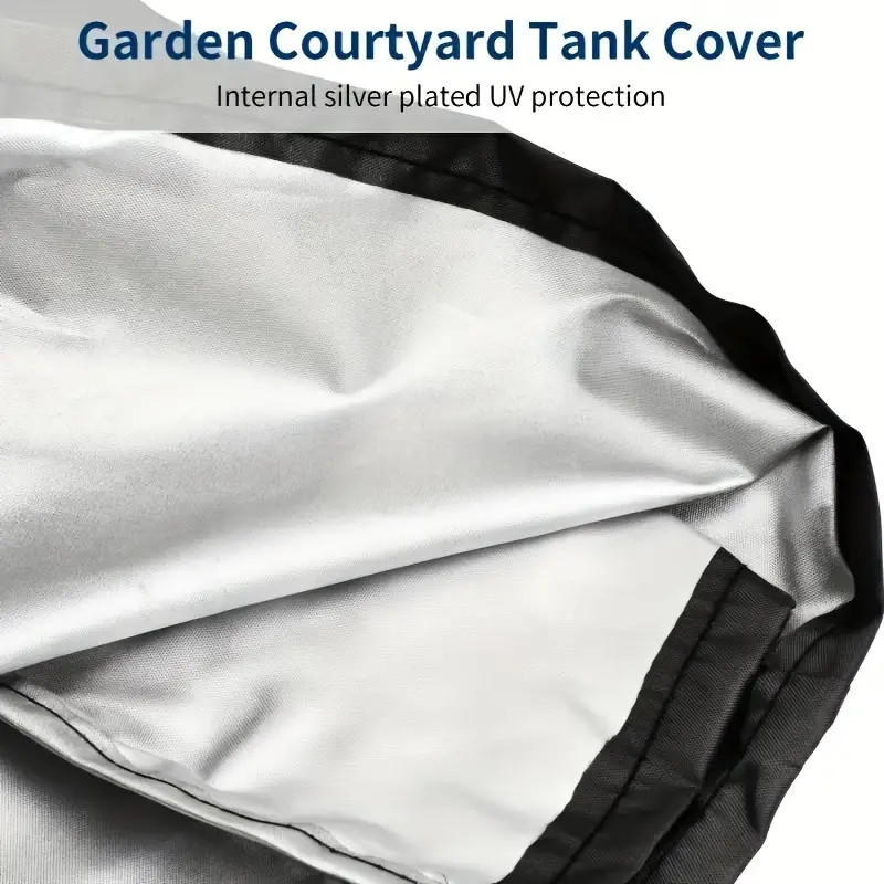 IBC Tank Cover Tarpaulin For 1000L Water Tank Durable IBC Cover Waterproof Dustproof UV-Resistant