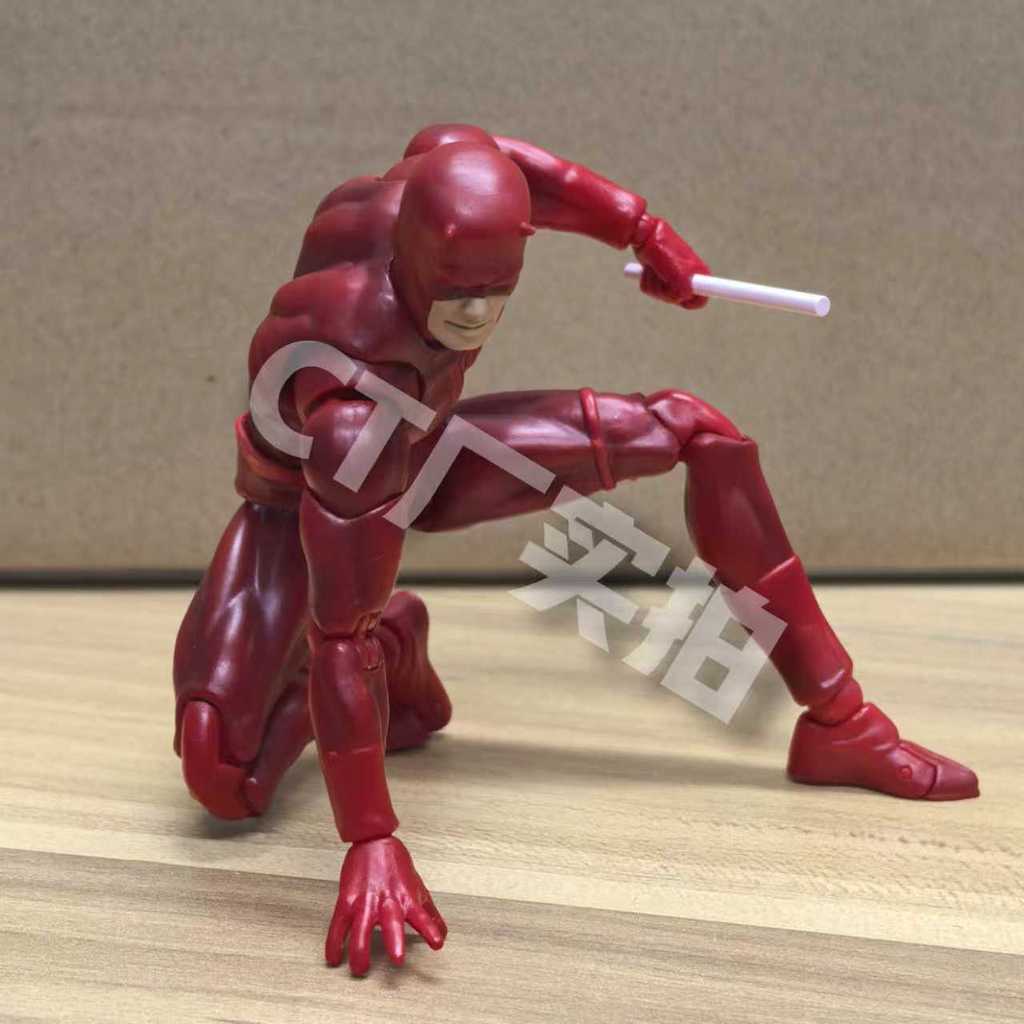 NEW CT Toys Daredevil Figure Mafex 223 SHF KO Daredevil Comic Version Action Figure PVC Figurine