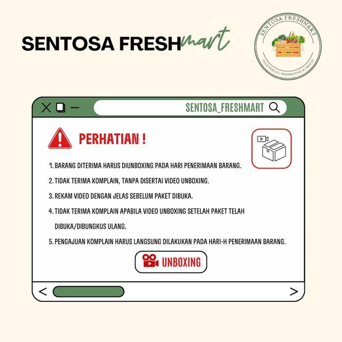 NEW [SENTOSA FRESHMART] JAMUR ENOKI CHINA / ENOKI MUSHROOM CHINA per PACK @100gr