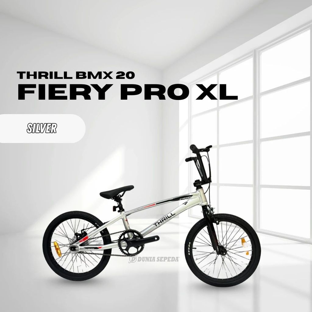 SEPEDA BMX ANAK LAKI LAKI THRILL FIERY PRO XL 20 INCH FRAME ALLOY