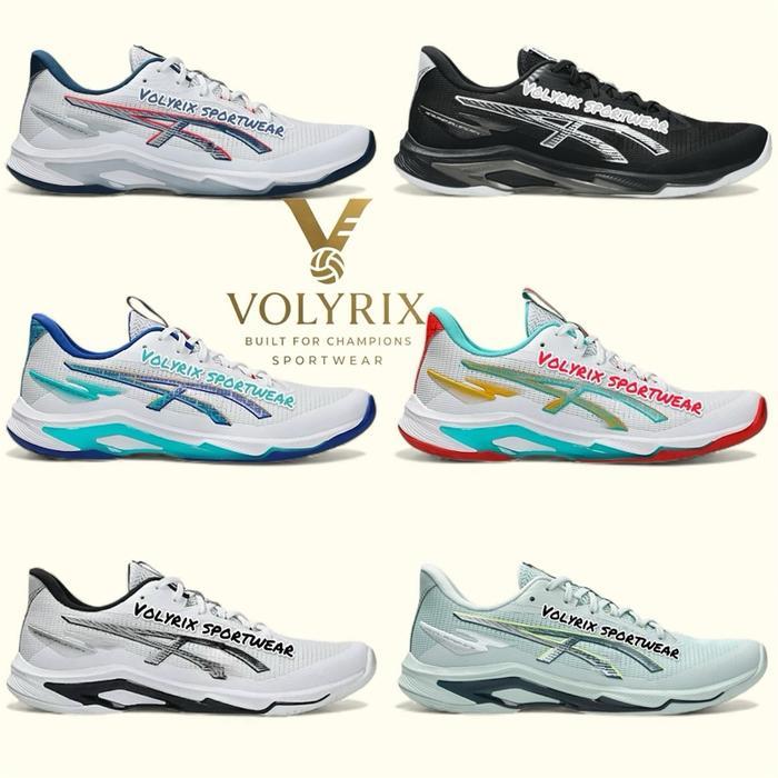 Sepatu Volly Badminton Terbaru Berdecit Keras Sol Karet Mentah Promo