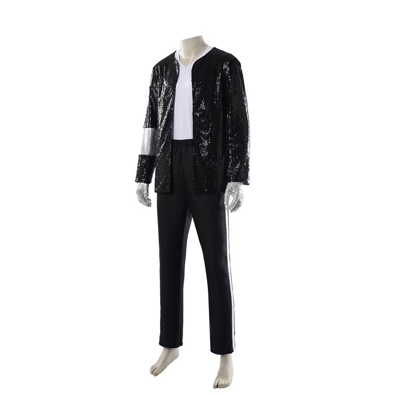 High Quality Michael Jackson Cosplay Costume Dance Imitation Stage Adult Halloween Carnival Party