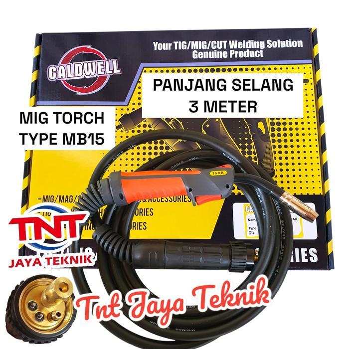 STANG LAS CO2 MB15 CALDWELL / MIG TORCH MB 15 CALDWELL / STANG CO2 MIG