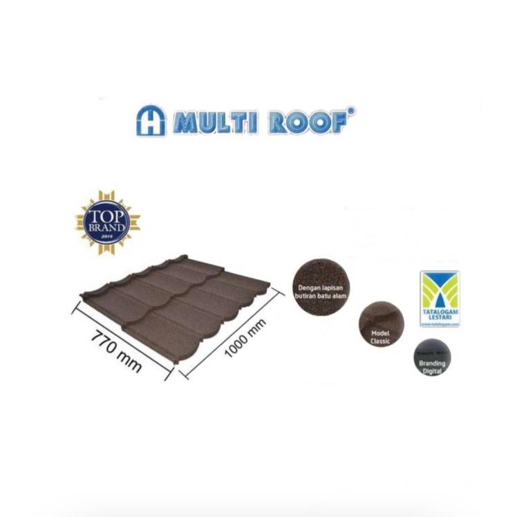Sale Genteng Metal Pasir Multi Roof 2X5 X 0.40Mm - Andal Prima Id