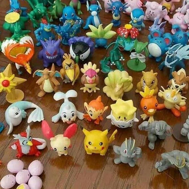 Ready Action Figure Pokemon 24 Pcs Set Mainan Anak Pokemon Pikachu