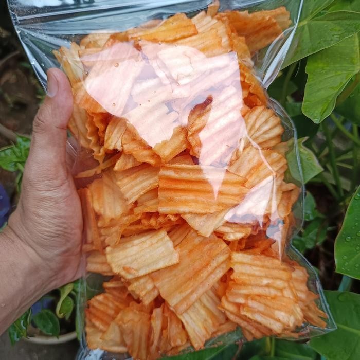

KERIPIK SINGKONG RASA SAMBAL BALADO MERK TES